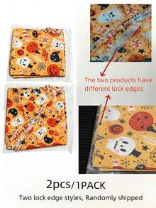 1pc Halloween Dog Bandana, Dog Halloween Costume, 68x48cm Neon Pumpkin And Bat Print Pet Triangle Scarf, Drool Bib, Made Of Soft Fabric, Perfect For Small Dogs, Medium Dogs And Cats Halloween Outfit, Happy Puppy Raising, Cat Accessories, Dog Supplies, 2026 Halloween Decoration - Multicolor - View 13