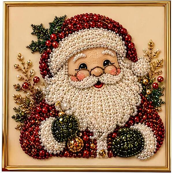 Lukisan Rhinestone DIY Natal, Santa Claus, Rusa Kutub, Pohon Natal, Karangan Bunga, Lukisan Seni Permata Kaos Kaki Natal, Seni Dinding Mosaik Rhinestone Buatan Tangan, Cocok Untuk Dekorasi Dinding Rumah, Kerajinan Tangan Pesta Liburan Dan Hadiah Dekoratif (Tersedia 5 Gaya)