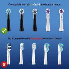 1/6/11pcs Electric Toothbrush Head Protective Covers - Compatible With IO Series And Pro 1000, Antibacterial And Dust-Proof, Design, Multiple Colors | Suitable For Home, Gym And Travel Oral Care - Multicolor - View 8