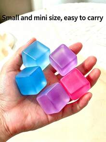 Mini Pocket Stress Ball Toy! Ultra-Compact Design, Easily Fits In Pockets, Bags Or Drawers, Relieve Stress And Anxiety Anytime, Anywhere. Super Soft Syrup Texture, Perfect For Stress Relief, Small But Super Fun, Also Suitable As Desk Decor, Back To School Gift - Multicolor - View 3