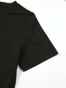 Streetwear|Hauts Pour Femmes|Tenue D'automne Y17k|Rentrée Scolaire - Black - View 5