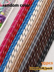 5mm Colorful Nylon Braided Rope, Multi-Purpose Paracord, Durable Braided Cord, Suitable For DIY Keychains, Pendants, Phone Lanyards, Belts And More - Colored Rope - View 13