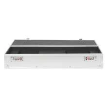 RIBASUBB Knife Case 8 Slot Aluminum Alloy Lock Box Black Silver Portable Modern - Silver - View 6