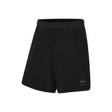 LI-NING 健身系列男士冰感防曬運動短褲 AKSW135 - 黑色 - 查看 3