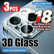 Yezodawee 3pcs 3D Transparent Camera Lens Protector, 9H Tempered Glass Anti-Scratch Lens Film, Compatible With Phone18 Pro Max/18 Pro/17 Pro Max/17 Pro/16 Pro Max/16 Pro/15 Pro Max/15 Plus/14 Pro Max/14 Pro/13 - Clear - View 27