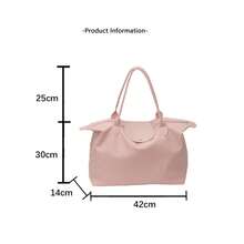 NEWHEY Large Woven Crossbody Bags For Women - Vegan Leather Large Shoulder Purse & Cute Handbag - Y2K Dumpling Tote - Multicolor - View 8
