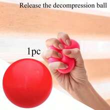 Massage Ball, Suitable For Muscle Soreness, Shoulder, Neck, Back, Feet, Body, Deep Tissue, Trigger Points, Muscle Knots, Yoga And Myofascial Release (Red) - A - View 2