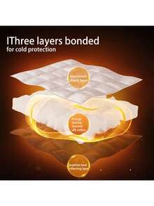 Thickened 3-Layer Thermal Insulated Window Curtain, Windproof Cold-Blocking Blackout Window Cover With Quilted Design For Bedroom, Living Room & Winter Home Use - Thermal Curtains - View 4