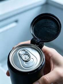 1pc Canned Beverage Protective Cover, Openable Design, Can Be Clipped To The Rim Of The Can, Prevents Opened Canned Beverages From Being Infested By Ants And Flies, Suitable For Outdoor Activities Or Cycling, Reduces Spillage - Multicolor - View 6