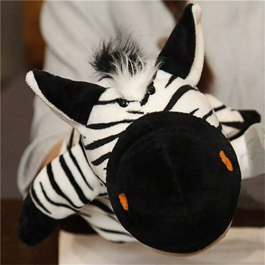 Kids Hand Puppets - Zebra 27cm/10.62 Inches - View 1