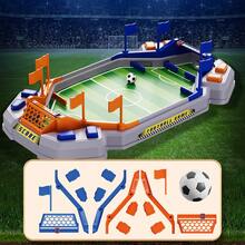 Mini Tabletop Foosball Soccer Game, 2 Player Battle Toy With Manual Score Counter, Indoor Sports Game For Kids 3-12, Family Party Birthday Gift - Blue - View 10