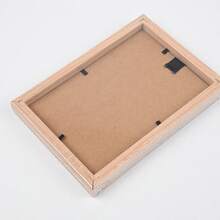 مجموعة إطارات صور جدارية معرض، إطارات صور مثبتة على الحائط من لوح MDF كثيف، مجموعة إطارات صور زخرفية بأحجام متعددة متنوعة، إطارات عرض فن جداري كلاسيكي بسيط، زينة صور معلقة لغرفة النوم وغرفة المعيشة والسكن الجامعي وديكور المنزل - طقم من 6 قطع - مشاهدة 6