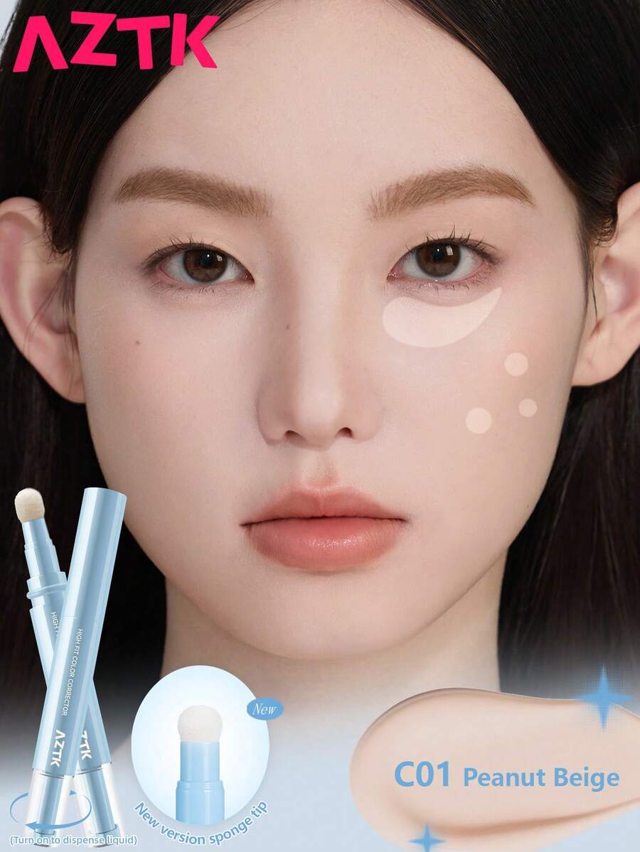 AZTK Concealer & Brightening Liquid Pen C01 Suitable For Daily Use