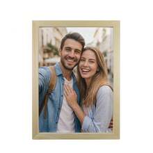 1pc Personalized Custom DIY Puzzle Photo Portrait With Frame, Handmade Puzzle Customization For Boyfriend And Girlfriend,Holiday And Anniversary Photos, Graduation Class Photos, Family Gathering Photos, Upload Your Family Wall Art Photos - Multicolor - View 4