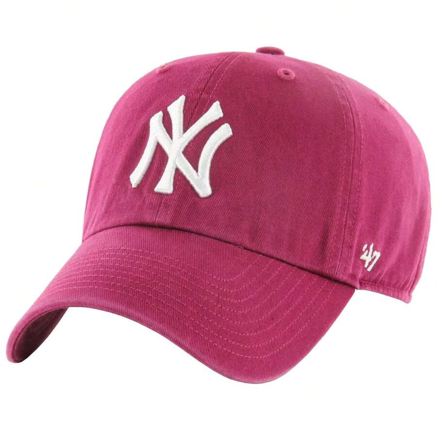 Clean Up Cap - Burgundy Men Caps B-RGW17GWSNL-GX - burgundy 2 - View 1