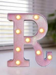 22/21/16cm Decorative LED Glowing Numbers And Letters, Plastic Neon Number Light Sign, Battery Powered Number Light, DIY Letters And Numbers, Suitable For Birthday, Christmas, Bar And Wedding Decoration - LED Letter and Number Lights - View 25