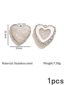 1/2Pcs Coastal Vintage Boho Shell Conch Charms For Jewelry Making, Stainless Steel Imitation Shell Pendants For DIY Necklace Earring Supplies - Acrylic Pendant - View 20