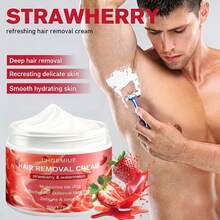 Watermelon Hair Removal Cream: Bikini Line Hair Removal For Intimate Areas, Suitable For Face, Legs, Underarms - Gentle Formula, Suitable For Home And Travel Use, 5 Minutes Gentle And Fast Hair Removal With No Residue - Cream - View 7