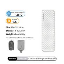 Naturehike Tuye R6.5 Side Wall Ultra-Light Inflatable Pad - Multicolor - View 11
