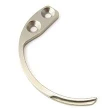 1pc Portable Anti-Theft Magnetic Tag Detacher, Removable Tag Hook, Key Detacher Hook, Mall Slipper Anti-Theft Release Device, Handheld Clothing Alarm Detacher - Silver - View 14