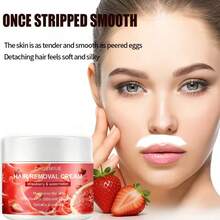 Watermelon Hair Removal Cream: Bikini Line Hair Removal For Intimate Areas, Suitable For Face, Legs, Underarms - Gentle Formula, Suitable For Home And Travel Use, 5 Minutes Gentle And Fast Hair Removal With No Residue - Cream - View 2