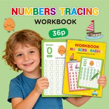 36 Pages Children's Number Tracing Practice Book, 1-100 Number Writing Practice Activity Book, Handwriting Practice Workbook For Toddlers, Preschool And Kindergarten Children, Early Childhood Math Education - Children's Number Tracing Practice Book - View 4