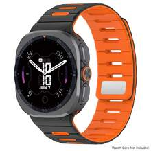 Magnetic Silicone Strap Compatible With Galaxy Watch 8/9/8Classic 40mm 44mm 46mm Sport Band For Galaxy Watch 7 Ultra 47mm/Ultra 2026 - Galaxy Ultra2 - View 18