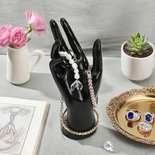 1pc Human Body Model Bracelet, Glove, Ring, Bracelet Jewelry Display Stand, Suitable For Cosmetics, Desk, And Accessories Storage For Women Storage Organizer Travel Essentials Gift Back To School - A - View 7