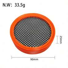 Compatible For FC8009, FC8081, FC6723, FC6724, FC6725, FC6726, FC6727, FC6728, FC6729 Filter Spare Part Accessory - Orange Filter - View 6