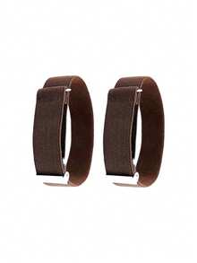2pcs/4pcs Elastic Adjustable Sleeve Garters Non-Slip Shirt Sleeve Holders Cuff Sleeve Bands - Multicolor - View 10