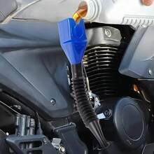 Foldable Car Motorcycle Gas Dispenser Gasoline Engine Plastic Oil Funnel Filter Transfer Tool Flexible Funnel Drainage Tool - Multiple Styles - View 4