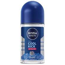 NIVEA 男士 72H Cool Kick 極乾爽藍色滾珠止汗除臭劑 50ml 長效身體除臭劑，適合日常使用 - Cool Blue Scent 50ml - 查看 3