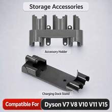 Compatible With V7 V8 V10 V11 V15 Vacuum Accessories, Attachment Tool Kit Crevice Brush Hose Holder Dock Stand Parts - View 7