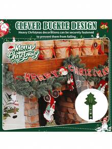 1pc Christmas Wreath Silicone Hook, Suitable For Christmas Party, Daily Home Use, New Year Party, Winter Theme Event And Venue Decoration - One Size Fits All - View 8