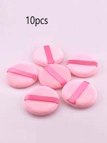 5/10/15/20/30pcs Round Makeup Sponges, Soft Velvet Powder Puff, Foundation Stick Sponge, Facial Powder Puff, Makeup Accessories - Multicolor - View 20