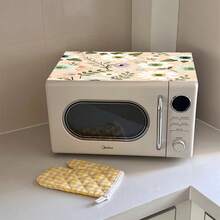 1 buah Penutup Debu Microwave, Penutup Debu Rak Oven Rumah, Penutup Debu yang Dapat Dicuci, Penutup Debu Mesin Makanan Rumah, Penutup Debu & Noda Kabinet Penyimpanan Dapur yang Sangat Menarik - Liputan lengkap - View 10