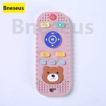 Bneseus 1pc Silicone Remote Control Model, Soft Silicone Teething Toy, Suitable For Toddler Boys And Girls, Christmas Gift, Baby Toy, Soothe Teething Pain, Relieve Gum Pain, Cute Pattern, Remote Control Chewing Toy, Baby Sensory Toy - Teething Toy - View 15