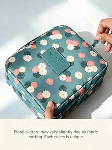 Multifunctional Portable Waterproof Travel Storage Bag, Square Cosmetic And Toiletries Organizer, Suitable For Outdoor Vacation - Multicolor - View 2