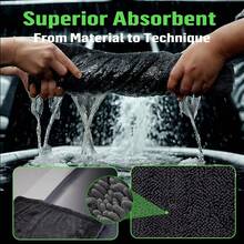 Professional Grade Ultra-Fine Microfiber Car Towel Vehicle Cleaning Towel Car Cleaning Drying Super Absorbent Car Window Cleaning Towel Car Detailing Cleaning Product Absorbent Towel Durable Cleaning Cloth Car Cleaning Accessories - Perfect Cleaning - A - View 9
