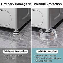 Washing Machine Base 4pcs/New And Upgraded Versionset Quiet And Stable Laundry Room With Anti-Vibration Pads For Washing Machine And Dryer - Protects Floors And Reduces Noise - Washing Machine Base - View 10