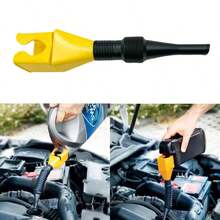 Foldable Car Motorcycle Gas Dispenser Gasoline Engine Plastic Oil Funnel Filter Transfer Tool Flexible Funnel Drainage Tool - Multiple Styles - View 5