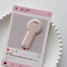 Dudukan Ponsel Perekat Minimalis Lucu Berwarna-warni, Dudukan Cincin Putar Ultra Tipis, Dudukan Ponsel Portabel Anti-Selip untuk Perjalanan dan Bandara, Cocok untuk iPhone dan Ponsel Android (Ponsel Tidak Termasuk) - MultiWarna - View 15