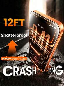 3pcs Full Coverage High Definition Tempered Glass Screen Protector, Anti-Fall Anti-Collision Anti-Fingerprint, High Hardness Material Effectively Resists Daily Wear And Tear, Hard To Scratch When Placed In Backpack Or Contacting Hard Objects, Compatible With Iphone 17e/17 Pro Max/17 Pro/17 Air/17/16 Pro Max/16 Pro/16 Plus/16/15 Pro Max/15/14/13/12 And Other Models - Clear - View 4