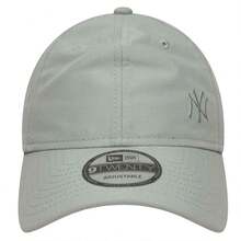 New Era Flawless Grey 9TWENTY Adjustable Cap - Grey Men Caps 60691111 - Grey - View 2