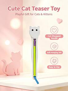 Automatic Cat Toy Swinging Rope Machine Electric Swinging Rope Cat Teaser Toy Fully Automatic Wall-Mounted Electric Cat Teaser Toy Swinging Rope Interactive Play Toy Indoor Cat Hands-Free Self-Entertainment Interactive Toy Helps Indoor Kittens And Adult Cats Play Happily Pet Cat Toy Cat Door-Mounted Self-Entertainment Boredom Relief Creative Rolling Rope Cat Teaser Toy - View 2