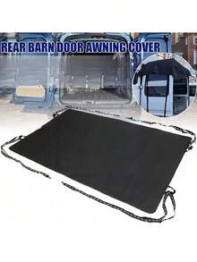 New RV Sun Shade Travel Oxford Cloth Tailgate And Barn Door Cover Car Cover Rainproof Multi-Functional Foldable Rear Cover Rain And Snow Protection Easy To Store - Tailgate Sunshade - View 4