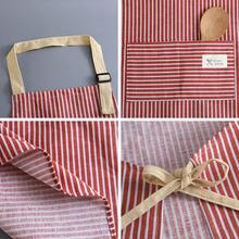 Customized Embroidered Name Apron, Kitchen Apron - Breathable And Skin-Friendly, Personalized Design, Thoughtful And Practical Souvenir, Striped Color Options. Suitable For Cooking, Baking, Handicrafts - Ideal For Home Use, Craft Studio - Multicolor - View 7