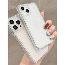 Capinha De Celular Transparente Anti Impacto TPU Não Amarela De Silicone Capa Protetora Poco Moto Galaxy Note Edge - note 15 5g - Visão 2