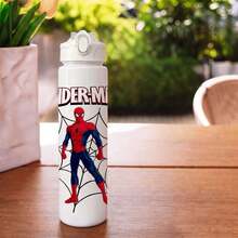 Disney 1pc Cute Cartoon Water Cups, Leak-Proof Plastic Sports Water Bottle, Cute Personalized Gift, Suitable For Outdoor Hiking, School, Office, Perfect Gift - Multicolor - View 12