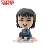 Netflix Stranger Things Bobble Hero Bobblehead Blind Box, Eleven Featured Mini Collectible Figure, TV Themed Desktop Ornament Decor Small Toy, Ideal Birthday Fandom Gift For Fans & Friends, Official Authentic Licensed[Non-Plush Filled] - Multicolor - View 5